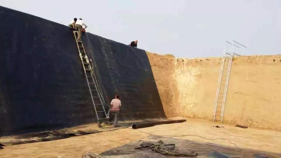 果园滴灌蓄水池防渗土工膜